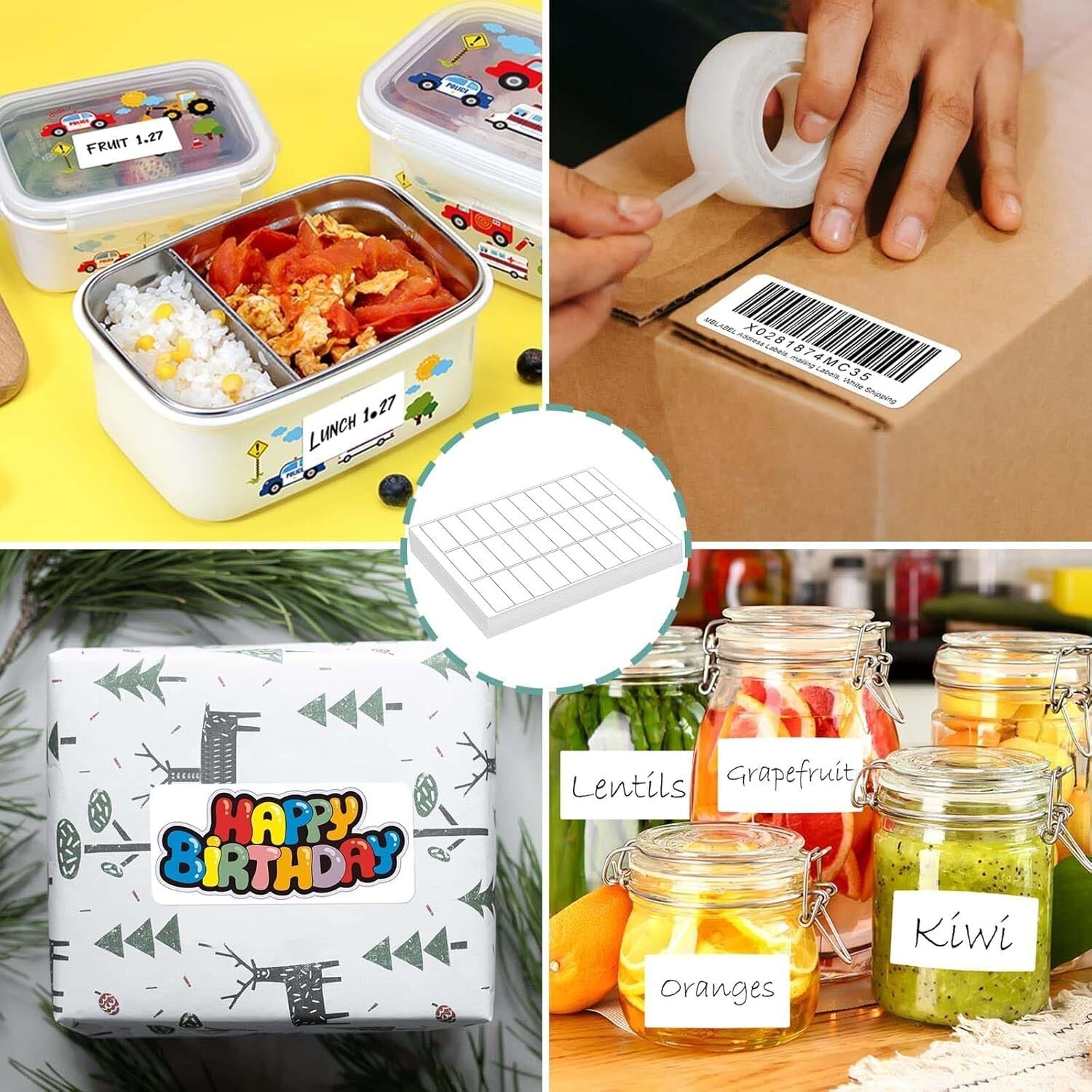 Bulk Matte Address Labels: 15000 Sheets for Efficient Labeling – Laser & Ink Jet