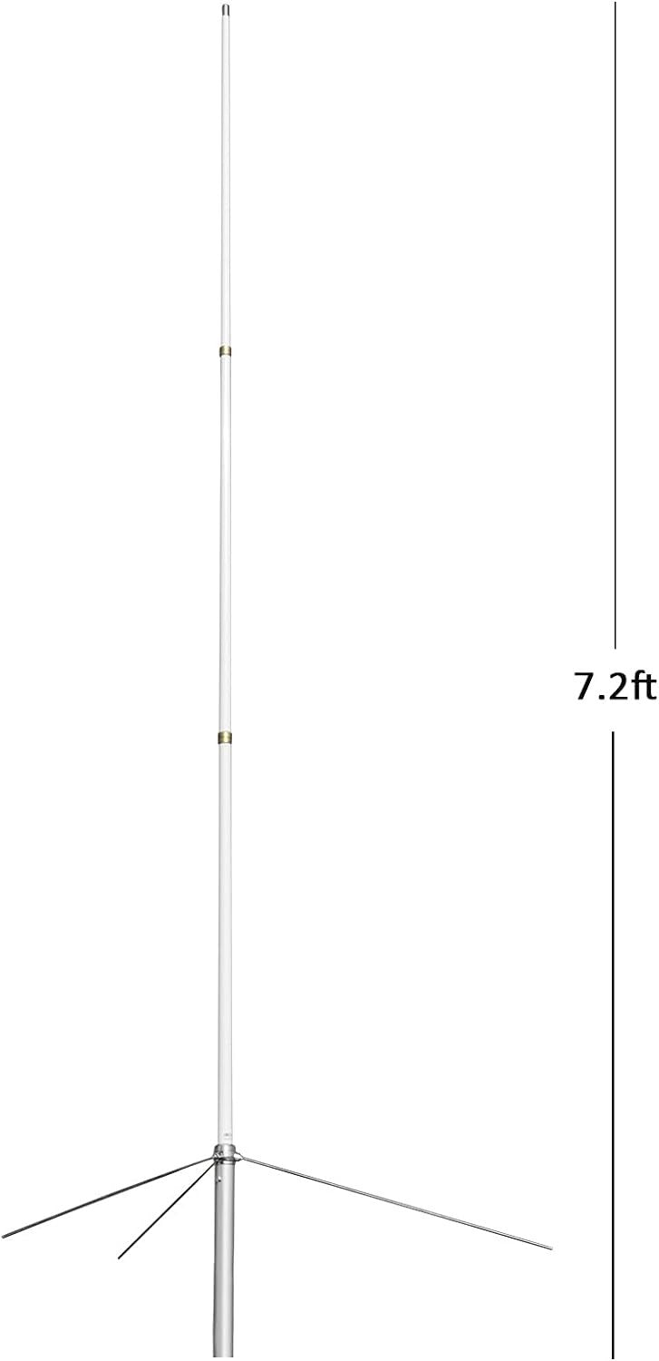 Long-Range Outdoor UHF Base Antenna - 462-467MHz - Easy Install Mounting