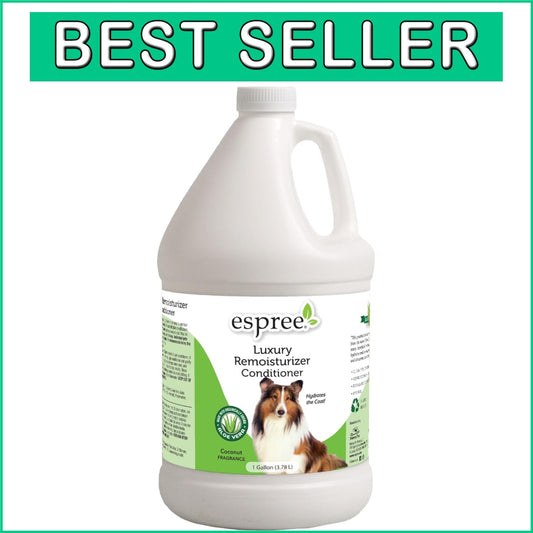 Luxury Pet Remoisturizer Conditioner 1 Gallon - Coconut & Aloe Vera Formula