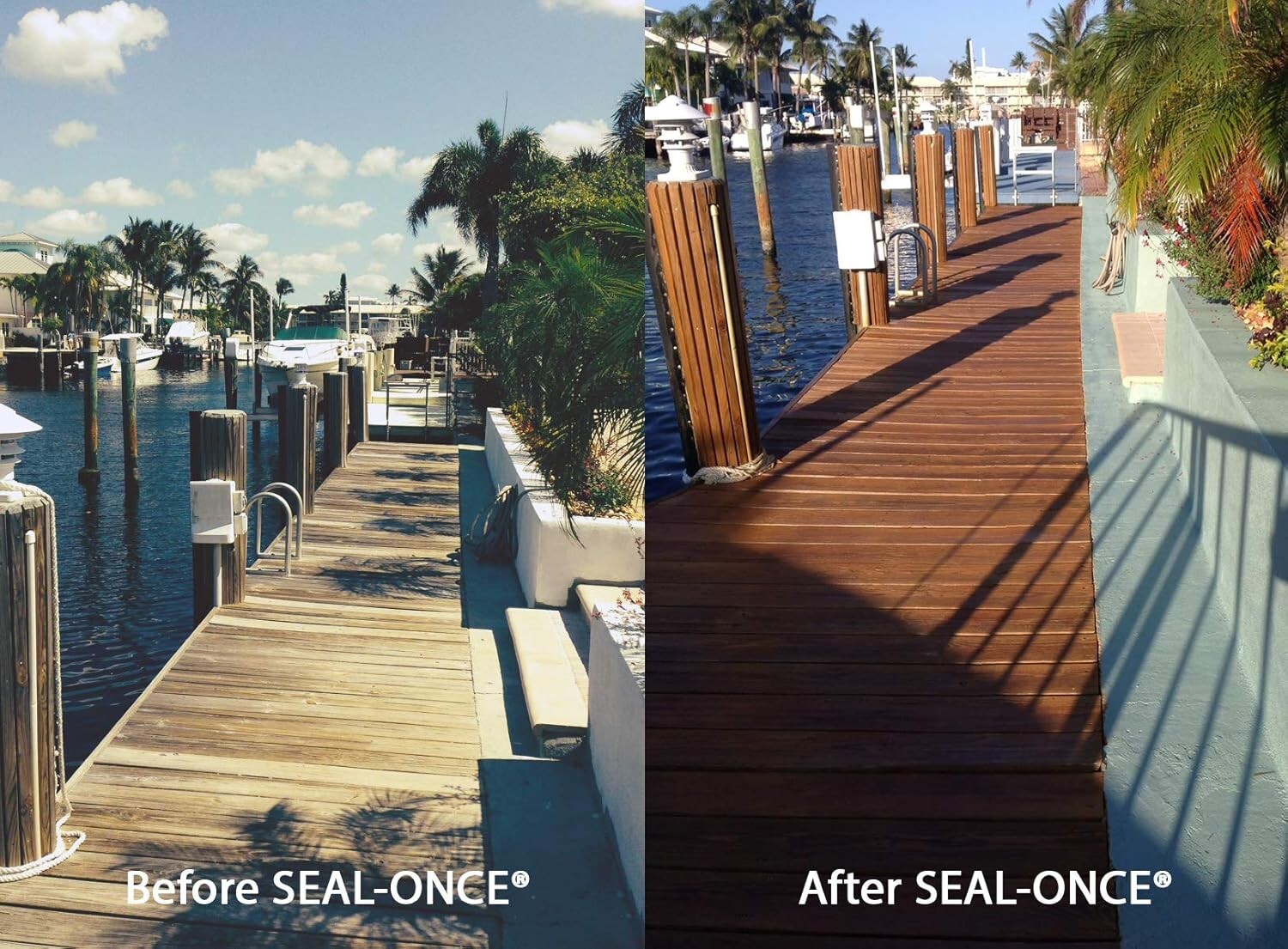 Clear Water-Resistant Polyurethane Wood Sealer for Floors & Furniture - 1 Gallon