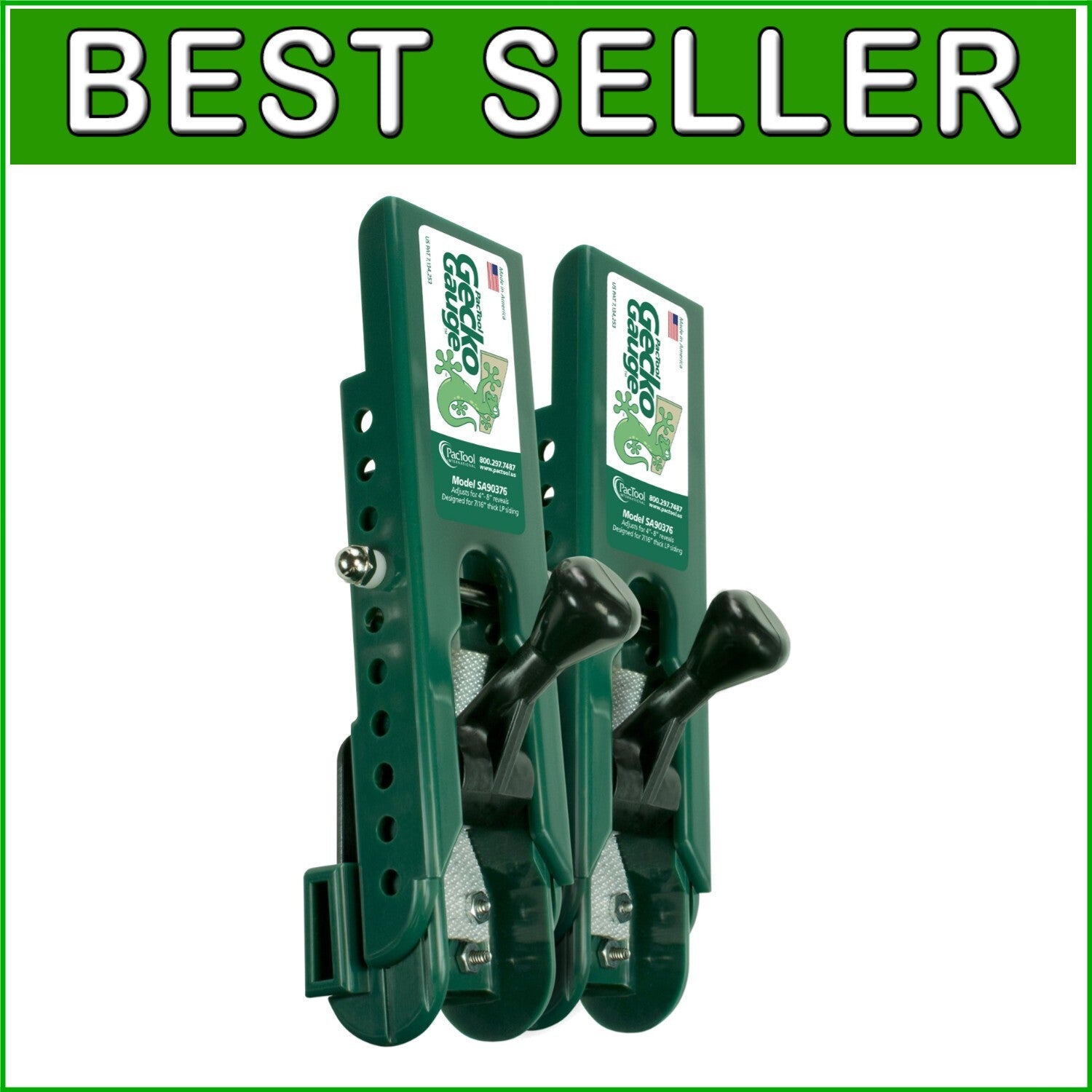 Efficient LP Siding Installation Tool - Adjustable Gauges for Precision Work