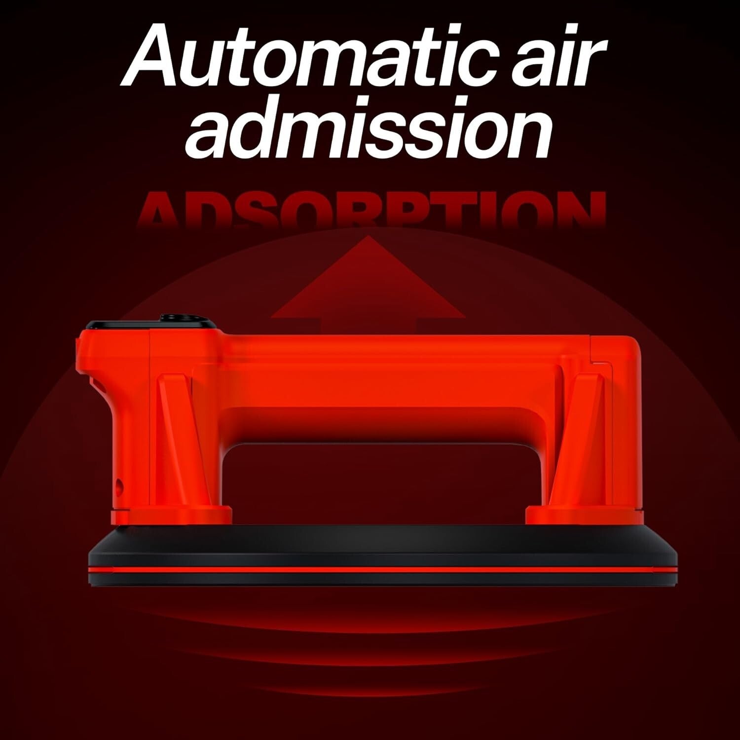 Automatic Vacuum 8-Inch Suction Cup with Digital Display for Safe Glass Handling