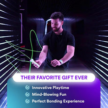 Load image into Gallery viewer, Rechargeable Glow-in-the-Dark String Shooter with UV Blacklight Toy for All Ages