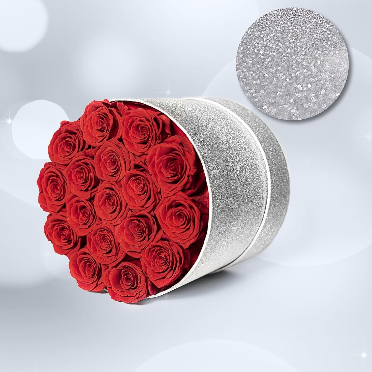 Elegant 17 Handmade Preserved Roses - Perfect Gift for Birthdays & Anniversaries