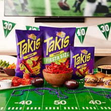 Load image into Gallery viewer, Fuego Tortilla Chips: 14 ct Extreme Chili &amp; Lime Flavor for Group Snacking