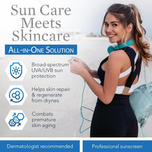 Load image into Gallery viewer, Water-Resistant SPF 45 Mineral Sunblock - Lightweight &amp; Dermatologist Approved