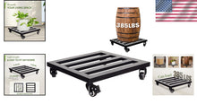 Load image into Gallery viewer, Rustproof Rolling Plant Stand with Locking Wheels - 14 Inch, 385 lbs Capacity