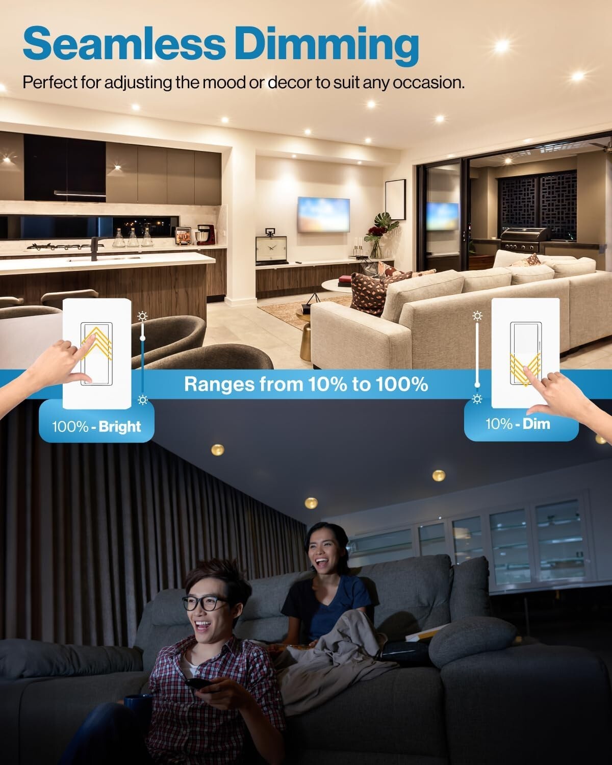 Energy Star Certified BR40 LED Flood Lights - 10-Pack Dimmable, 25,000 Hour Life