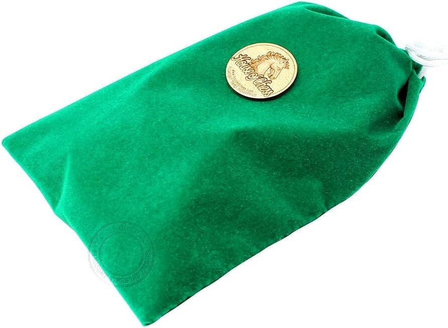 Deluxe Rosewood & Boxwood Chess Pieces - 4" King with Velvet Pouch Included