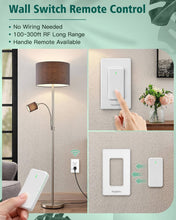 Load image into Gallery viewer, Portable Wireless Remote Outlet with Safety Features - 2 Outlets, 4000V Surge