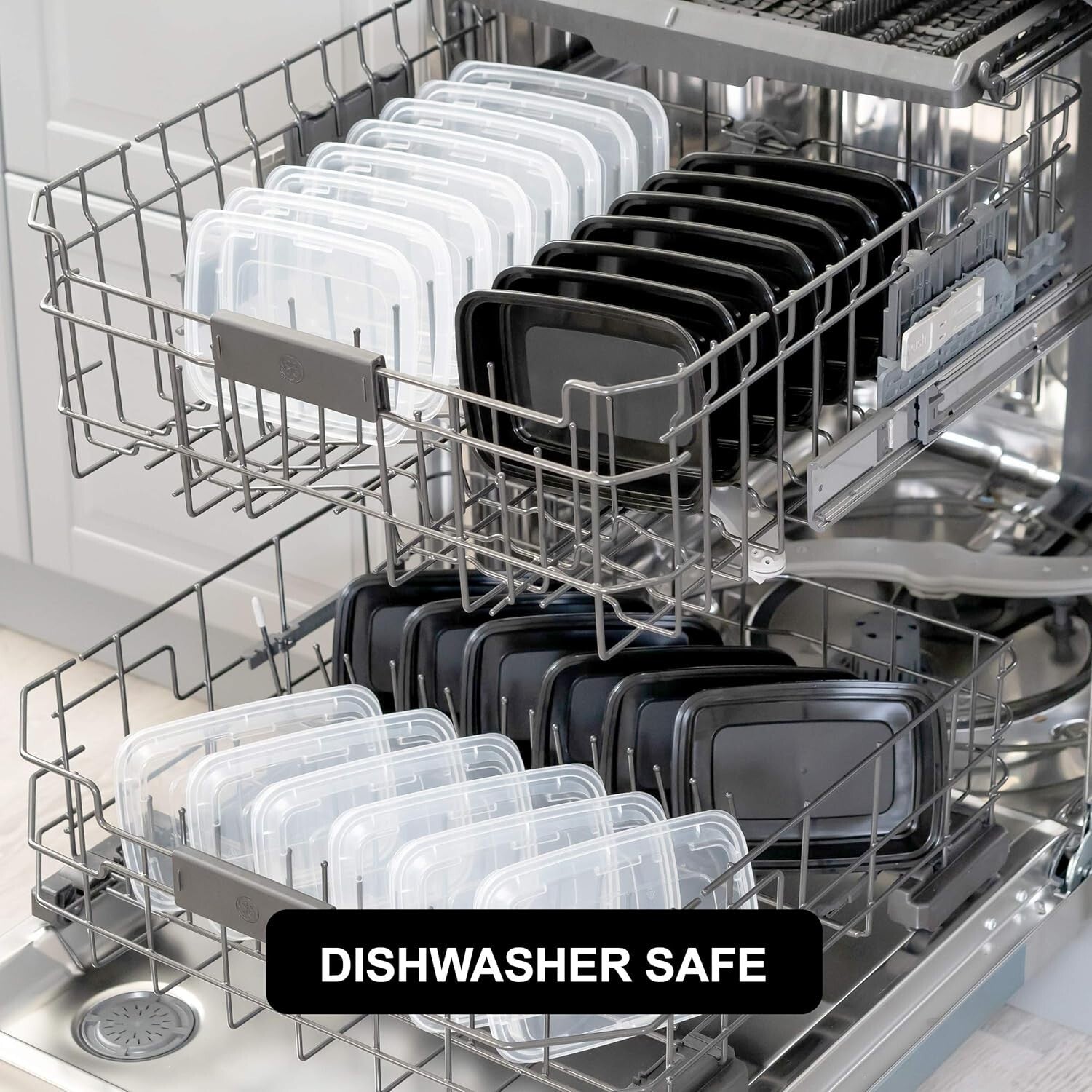 Airtight 1 Compartment Meal Prep Containers - 16oz Bento Box for Healthy Lunches