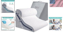 Load image into Gallery viewer, Multifunctional Bed Wedge Pillow Set - 3 Heights for Back Pain &amp; Acid Reflux