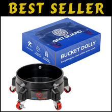 Load image into Gallery viewer, Heavy-Duty Bucket Dolly with Wheels for Effortless Cleaning – 250 lbs Capacity