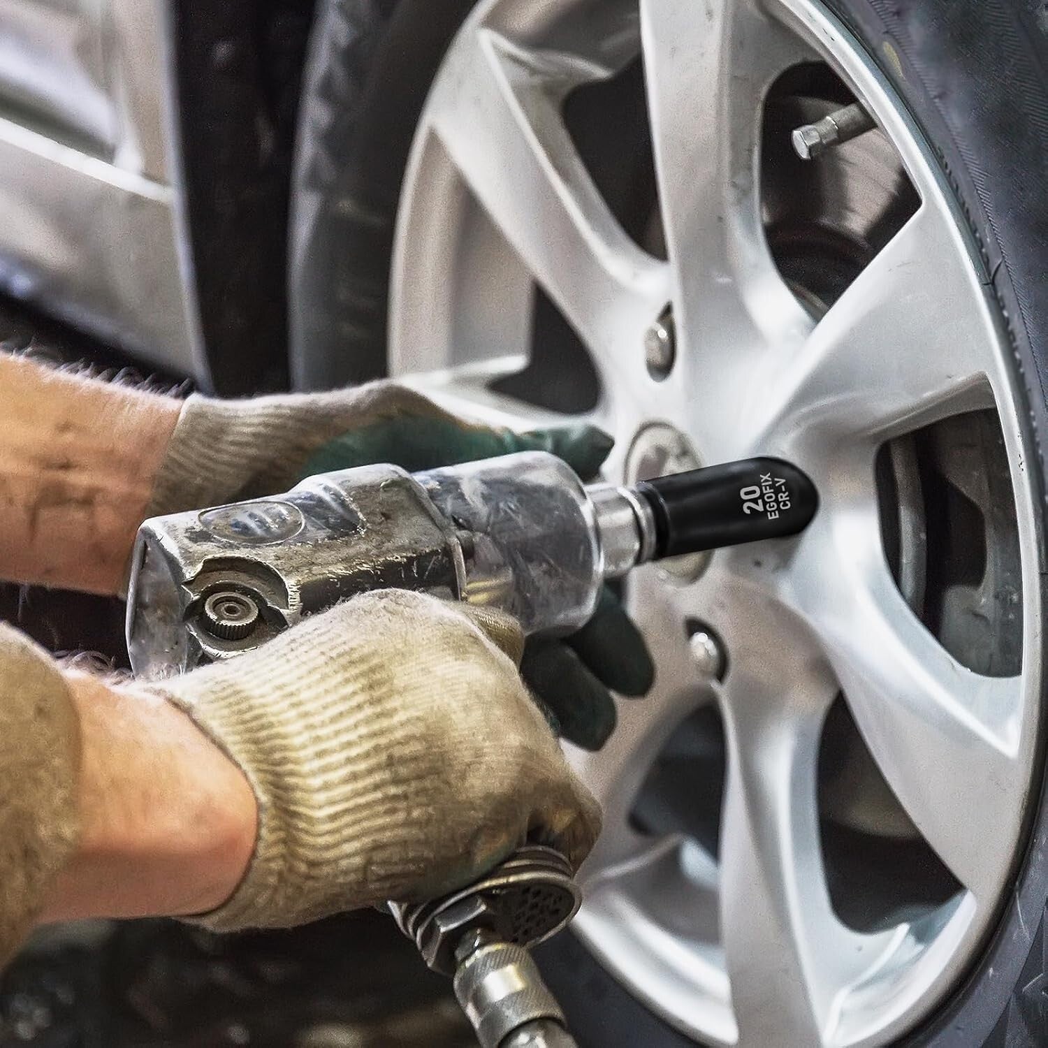 29-Piece Chrome Vanadium 1/2" Socket Set with Extensions for Home & Garage