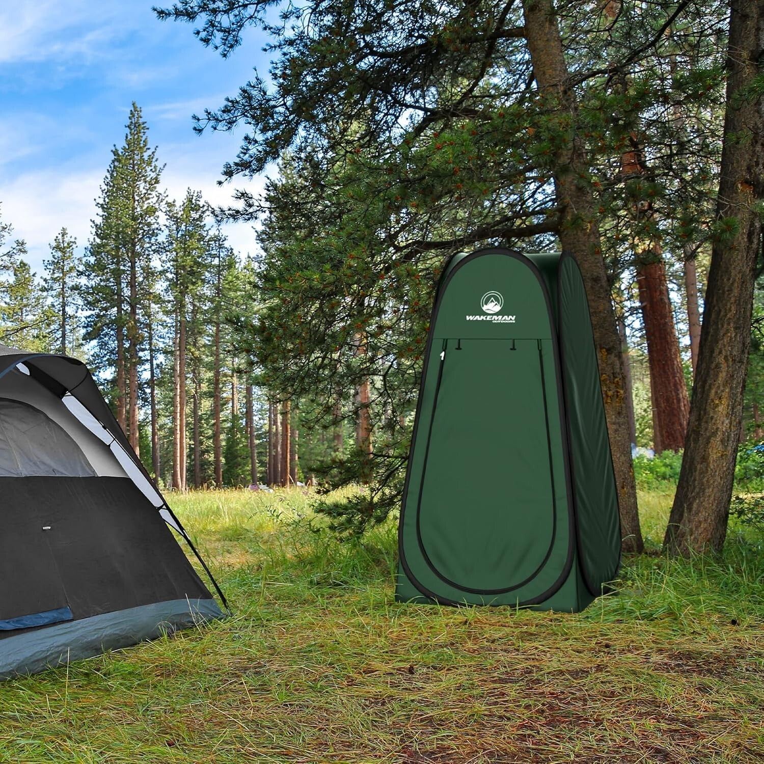 Versatile Water-Resistant Privacy Tent - Shower, Changing Room, or Toilet Stall