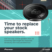 Load image into Gallery viewer, Dynamic 3-Way Coaxial Car Audio Speakers 6" x 9" for Immersive Sound Experience