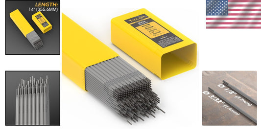 3/32" E6013 Carbon Steel Welding Rods - 10LB Pack for Reliable Performance