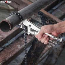 Load image into Gallery viewer, Adjustable 9-Inch Chain Clamp with 19.7-Inch Chain - Comfortable Grip Included