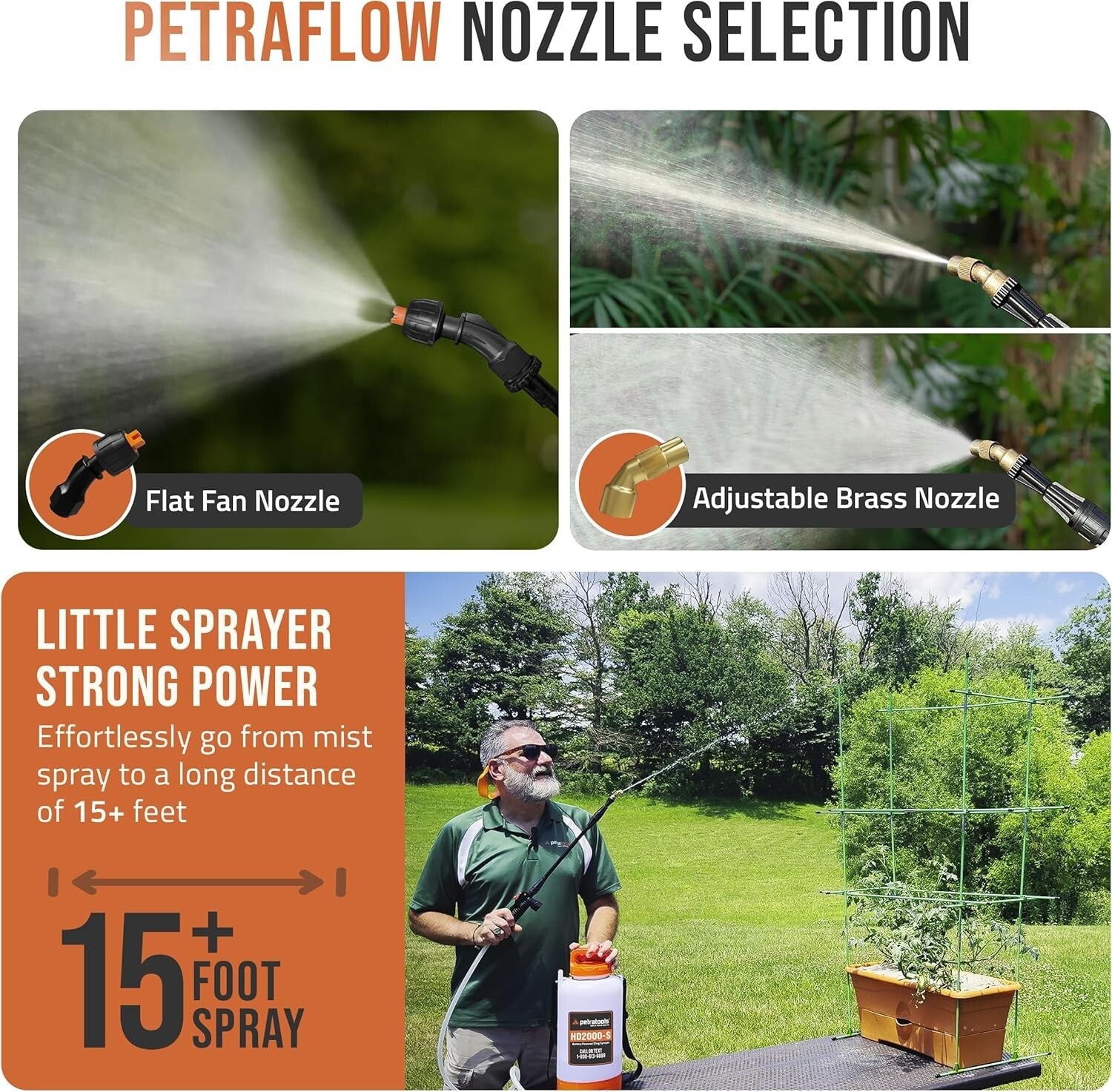 Heavy-Duty 2-Gallon Electric Sprayer - Perfect for Weeds and Pest Control
