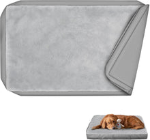 Load image into Gallery viewer, Heavy-Duty Waterproof Dog Bed Cover, Fluffy Design 48"L x 36"W for Large Pets