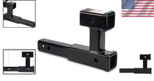 Load image into Gallery viewer, Premium Dual Receiver Hitch Extension - Fits 2-Inch Hitches, 5000 lbs Capacity
