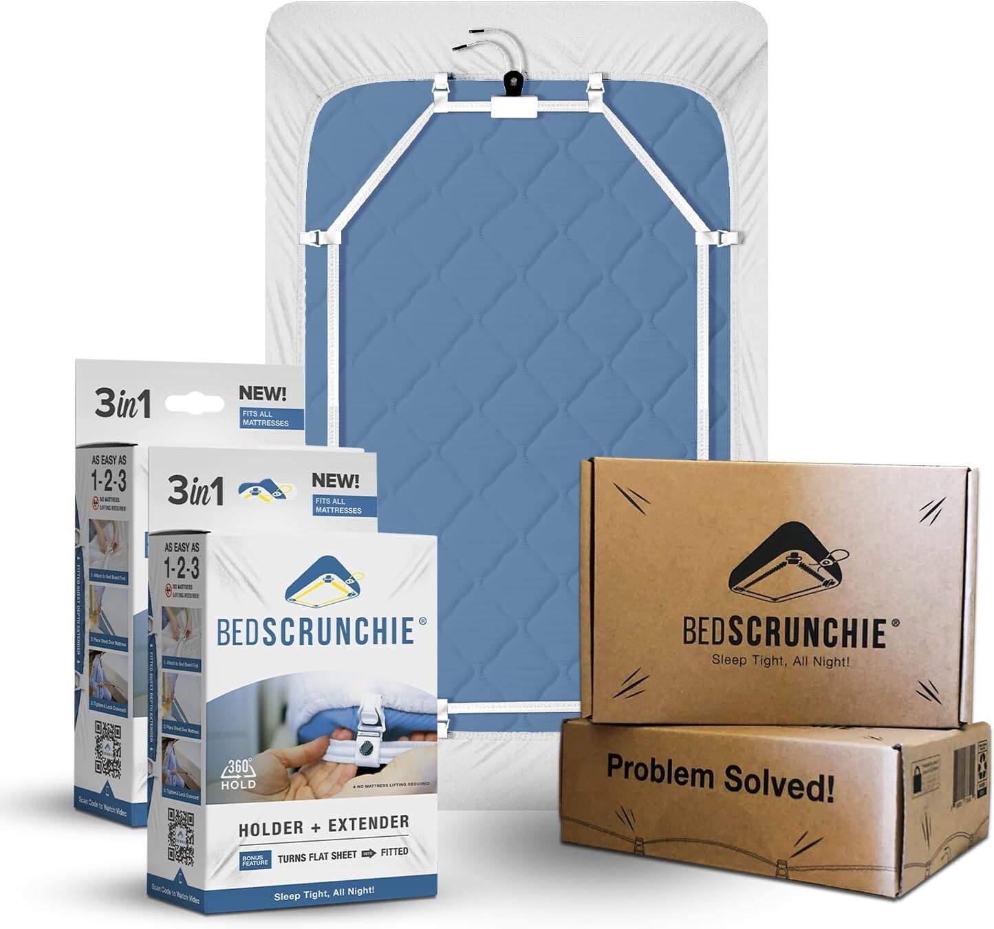 Machine Washable Bed Sheet Holder Straps - Heavy Duty, Vegan-Friendly 2 Pack