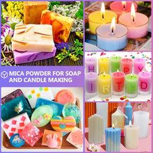 Load image into Gallery viewer, Professional Natural Mica Powder - 10g Each, 144 Stunning Colors for Arts