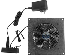 Load image into Gallery viewer, Ultra-Quiet 120mm Thermal Controlled Cooling Kit for AV Cabinets &amp; Components