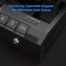 Load image into Gallery viewer, Advanced Alloy Steel Biometric Gun Safe for Quick Access - Nightstand or Car Use