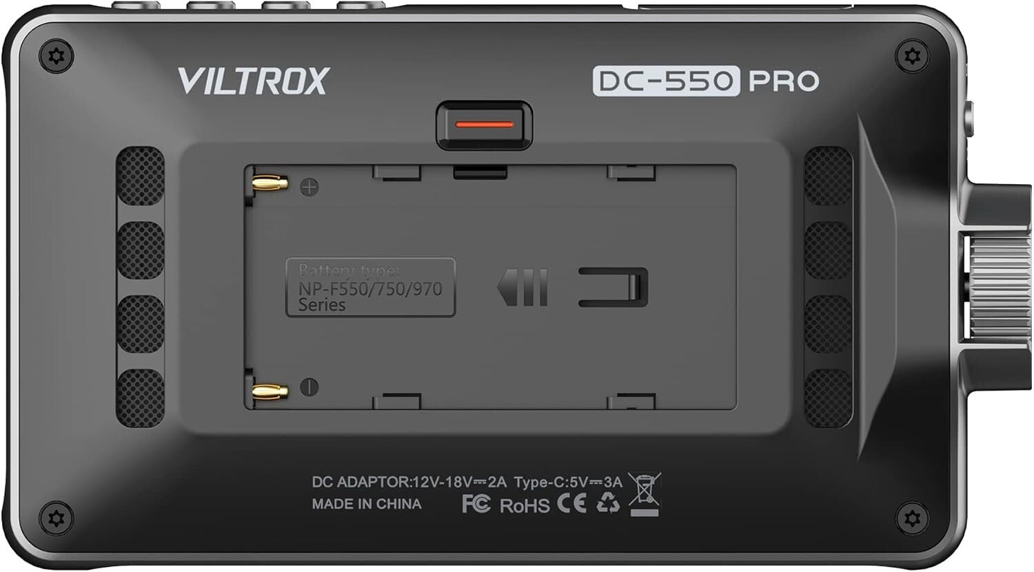 Compact 5.5-Inch 4K Monitor with 1200 Nits & Custom LUT Loading for Video Shoots