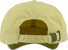Load image into Gallery viewer, Wholesale Bulk of 12 Light Yellow 100% Cotton Adjustable Baseball Caps