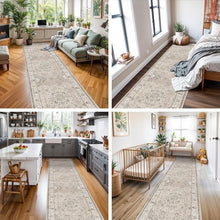 Load image into Gallery viewer, Cozy 3' x 10' Stain Resistant Runner Rug for Entryway &amp; Living Room Style