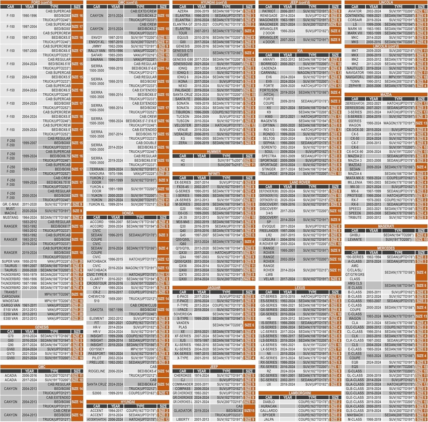 All-Weather Snow Protector Truck Cover with Reflective Strip - Fits 253" Trucks