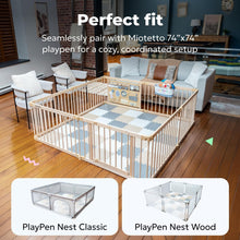 Load image into Gallery viewer, Customizable Interlocking Baby Play Mat - Non-Toxic Foam Tiles for 74x74 Playpen