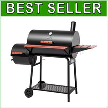 Load image into Gallery viewer, Heavy-Duty 30-Inch Charcoal Grill with Warming Rack &amp; Tool Holder for Outdoors