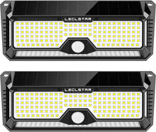 Load image into Gallery viewer, Solar Outdoor Motion Sensor Lights - 4000 Lumen, Waterproof LED Security Lights