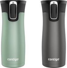 Load image into Gallery viewer, Travel Confidently: 16oz Spill-Proof Travel Mug Set with AUTOSEAL Technology