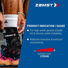 Load image into Gallery viewer, A2-DX Protective Ankle Brace - Tailored Fit for Sports Enthusiasts - Black, Left