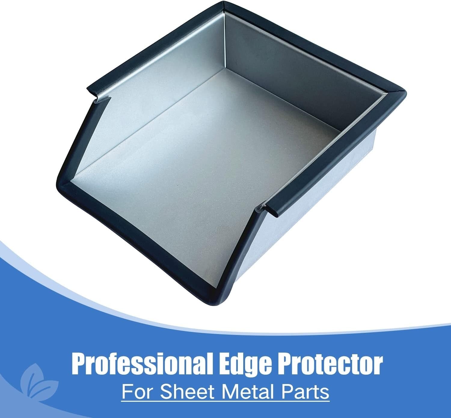 High Quality 100Ft Self-Adhesive Rubber Edge Protector - Black U Channel Trim