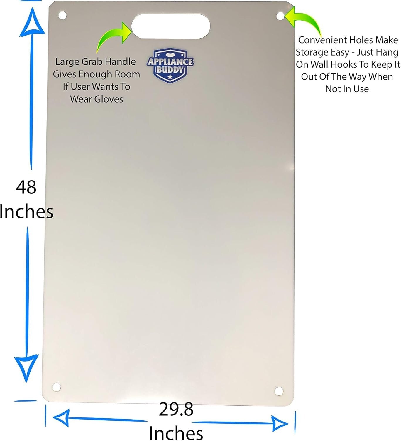 Ultimate Floor Protection Moving Mat - Heavy-Duty Appliance Slider Ideal for DIY