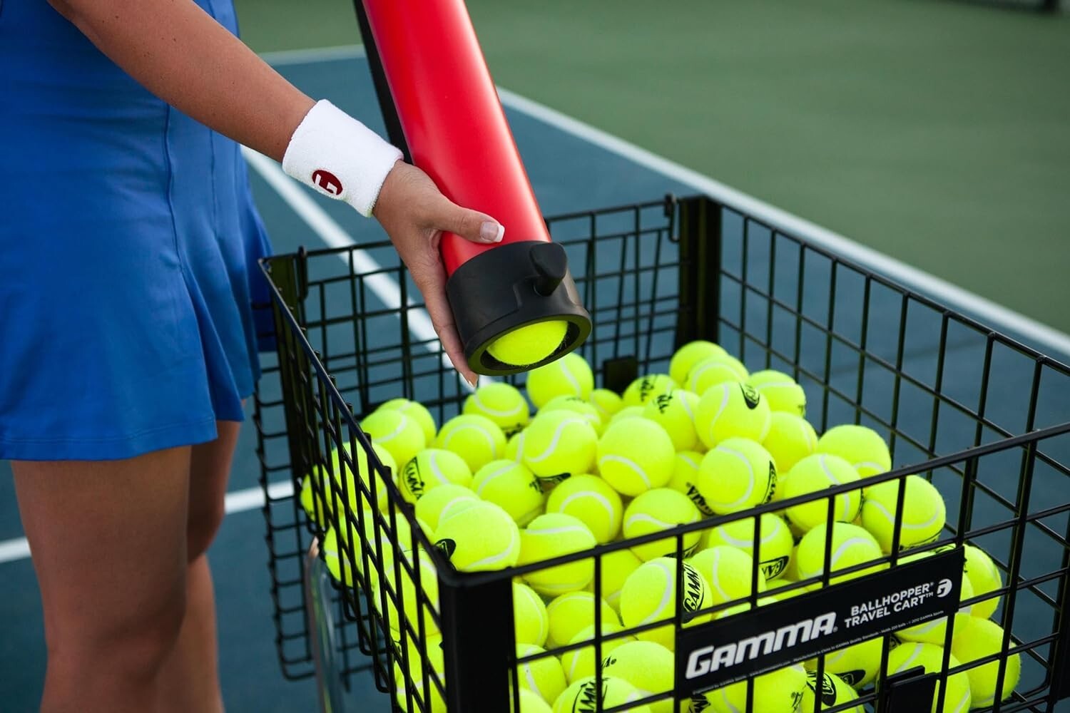75 Tennis Balls - Lightweight Pressureless Balls for Training, Practice, & Pets
