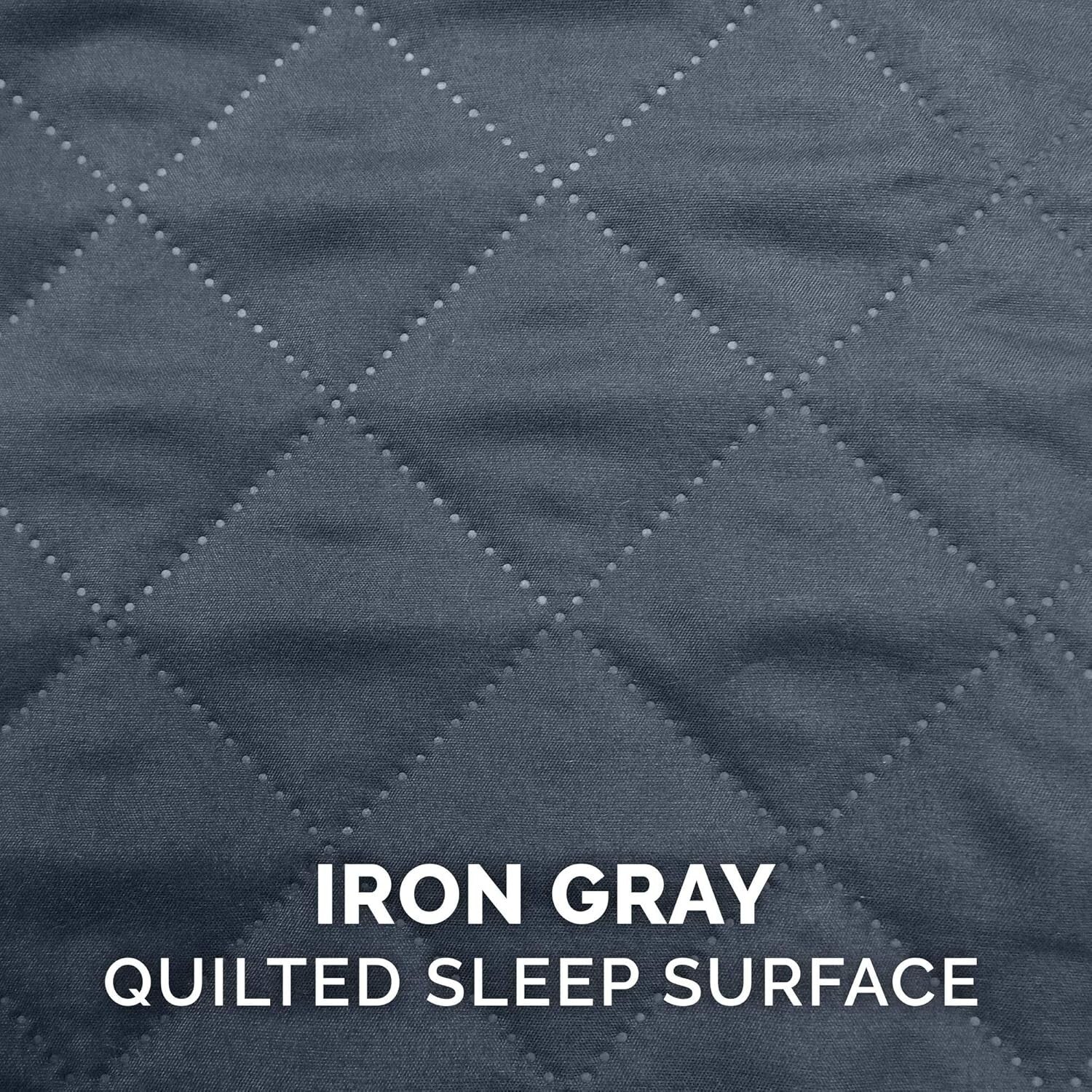 Supportive Quilted Orthopedic Dog Couch for Large Dogs - Machine Washable Cover