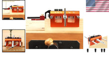 Load image into Gallery viewer, Precision Self Centering Dowel Jig with Adjustable Bushings for Woodworking