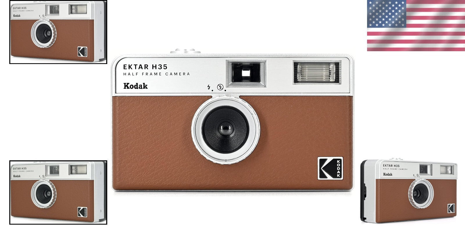 EKTAR H35 Half Frame Film Camera - Lightweight & Easy-to-Use for Beginners