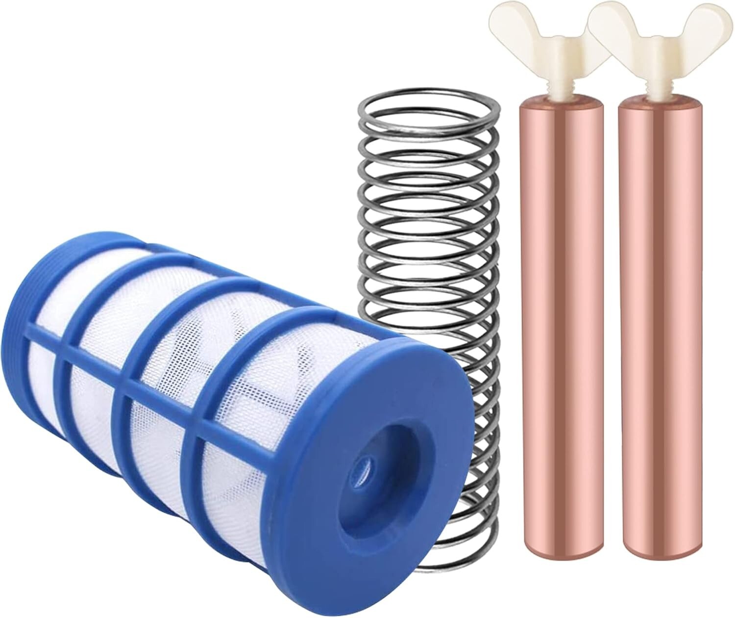 Durable 6 Pack Copper Anode Kit - 4.13inch Solar Pool Replacement Essentials