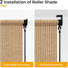 Load image into Gallery viewer, Multipurpose 6' x 6' Waterproof Roller Shades - Perfect for Patios &amp; Balconies