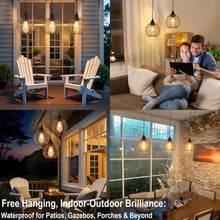 Load image into Gallery viewer, Stylish Bohemian Pendant Lights - Waterproof LED Chandelier for Outdoor Use