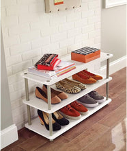 Load image into Gallery viewer, Versatile 3-Tier Organizer for Shoes, Hats &amp; Bags - Stylish Entryway Storage