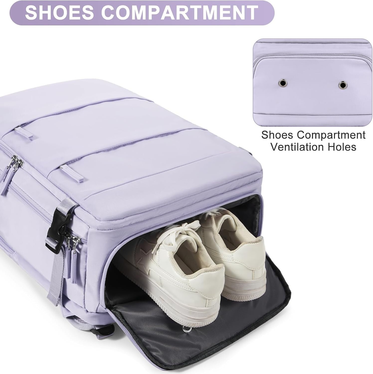 Lightweight Travel Backpack with Anti-Theft Pocket - Versatile for Adventures