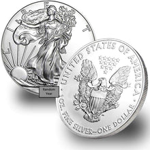 Load image into Gallery viewer, 1986-Present Lot of 5 Brilliant Uncirculated Silver American Eagles - 1 oz Each
